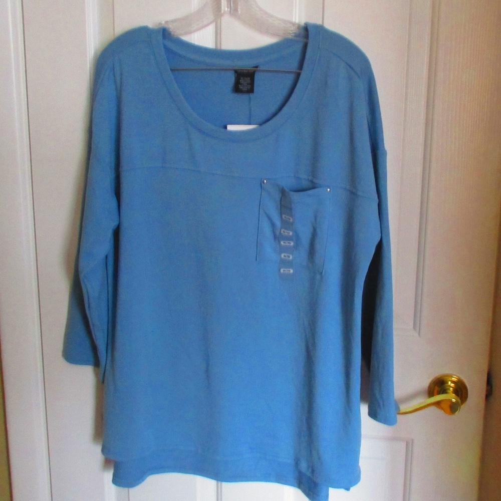 Calvin Klein Jeans Light Blue Sweater XL NEW